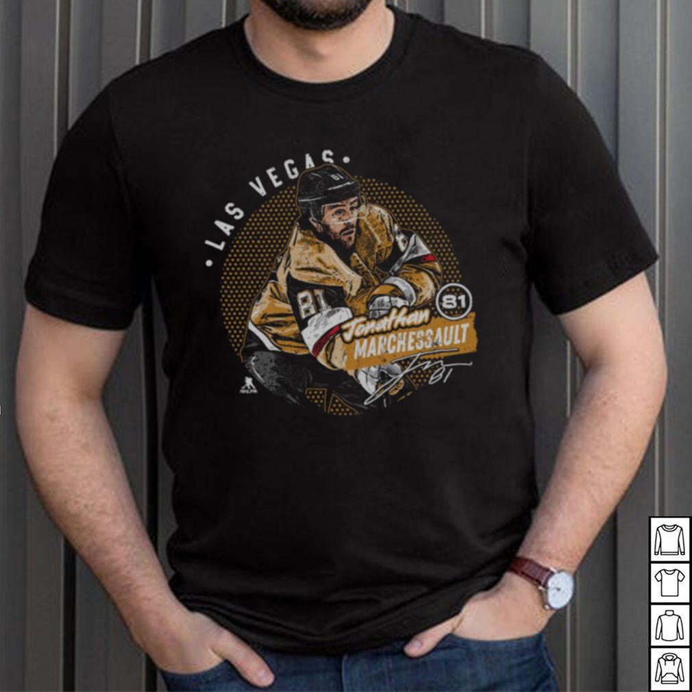 Jonathan Marchessault Vegas Dots WHT Shirt Jonathan Marchessault Vegas Dots WHT Shirt