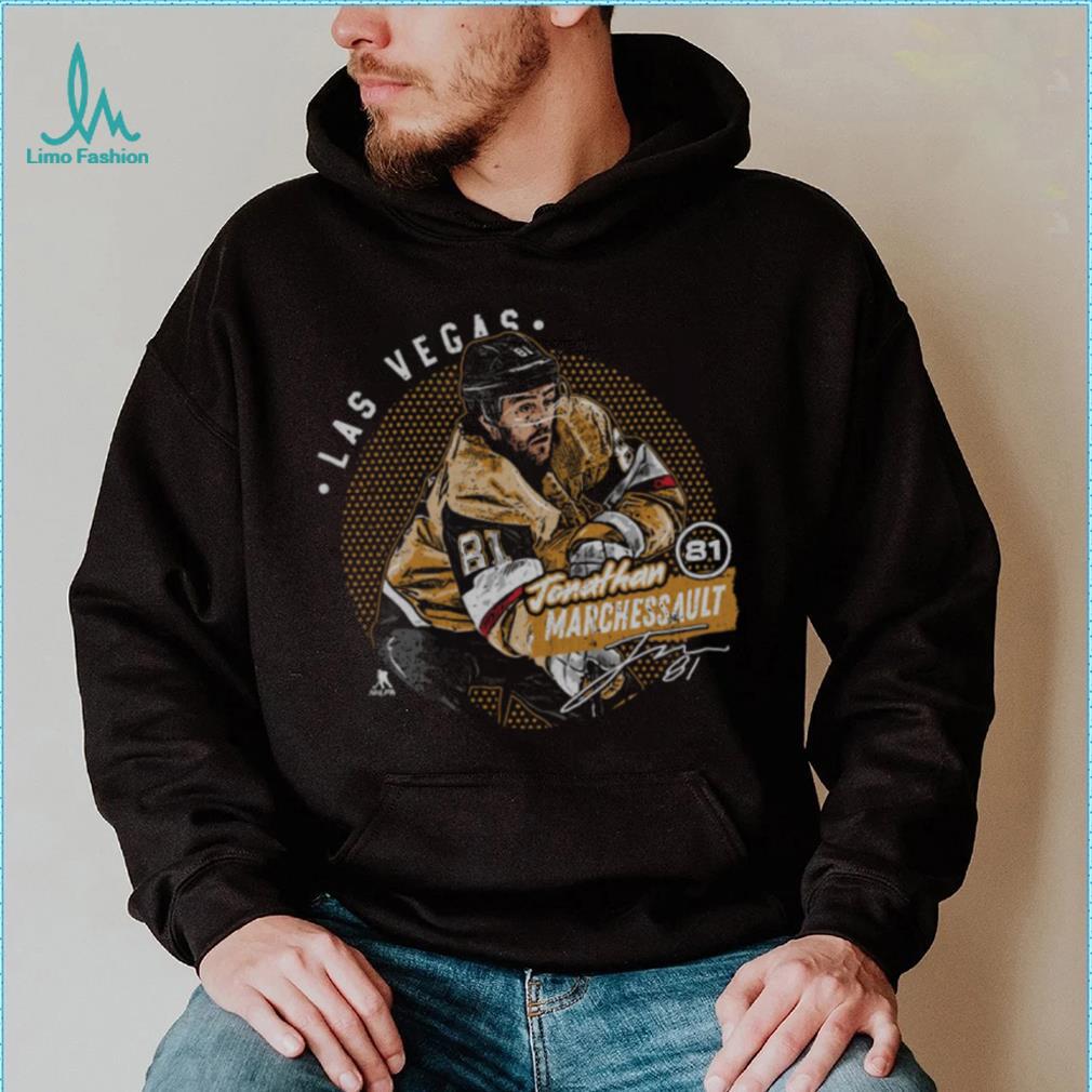 Jonathan Marchessault Vegas Dots WHT Shirt Jonathan Marchessault Vegas Dots WHT Shirt