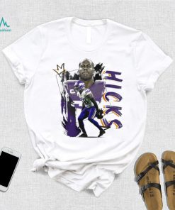 Jordan Hicks number 58 Minnesota Vikings football player pose gift shirt