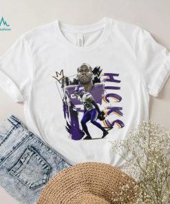 Jordan Hicks number 58 Minnesota Vikings football player pose gift shirt