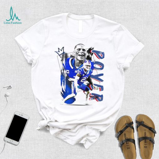 Jordan Poyer number 21 Buffalo Bills football player pose poster shirt