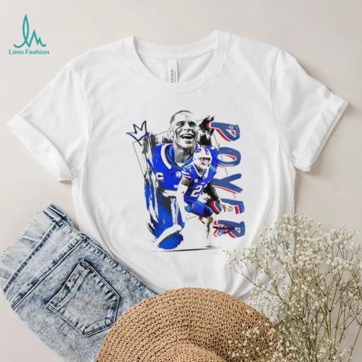 Jordan Poyer number 21 Buffalo Bills football player pose poster shirt