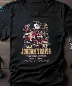 Jordan Travis Florida State 2019 – 2023 Thank You For The Memories Signature T Shirt