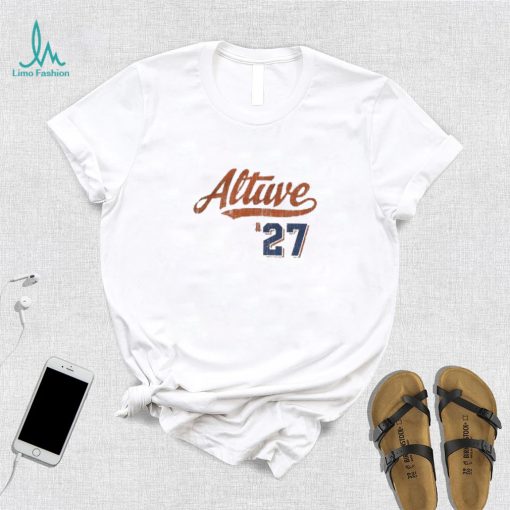 Jose Altuve Script O Shirt