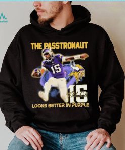 Josh Dobbs The Passtronaut Looks Better In Purple Signature Shirt