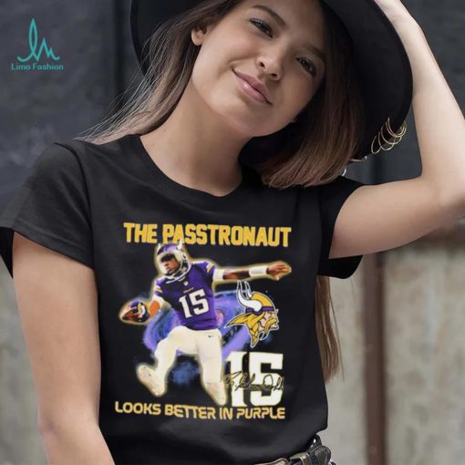 Josh Dobbs The Passtronaut Looks Better In Purple Signature Shirt