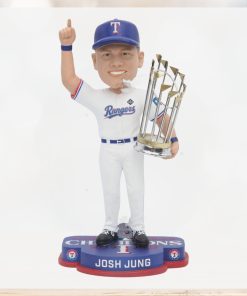 Josh Jung Texas Rangers 2023 World Series Champions Bobblehead Ornament