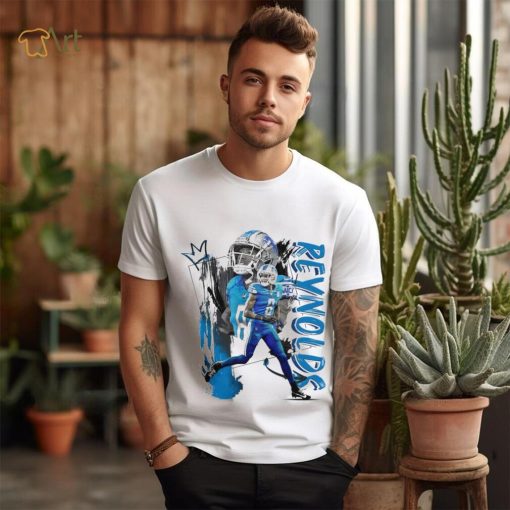 Josh Reynolds number 8 Detroit Lions football player pose gift shirt