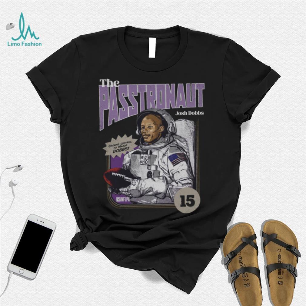 Joshua Dobbs Minnesota The Passtronaut WHT Shirt Joshua Dobbs Minnesota The Passtronaut WHT Shirt