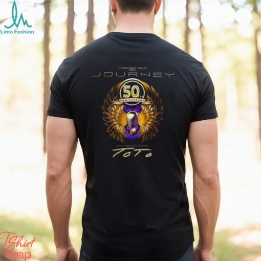 Journey Freedom Tour 2024 Shirt, Journey With Toto 2024 T Shirt