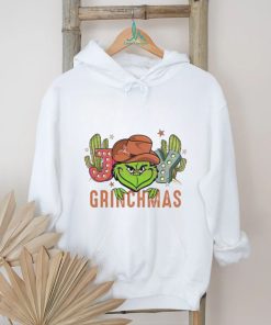 Joy Grinchmas Cowboy Christmas T shirt