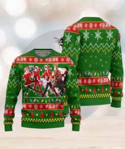 Jujutsu Kaisen Ugly Christmas Sweater Custom Anime Characters Xmas Gift