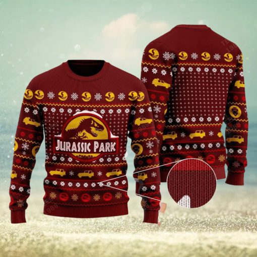 Jurassic Park Knitted Sweater Christmas For Men And Women