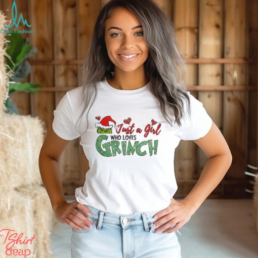 Just A Girl Who Loves Grin Sweatshirt, The Grin Christmas Family Shirt Funny