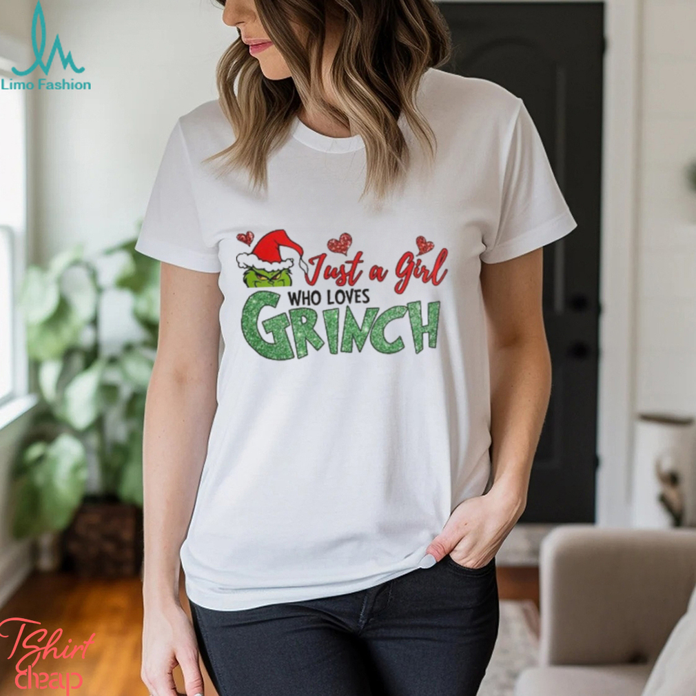 Girl Loves Christmas Shirt, Christmas Funny Unisex T Shirt Unisex Hoodie