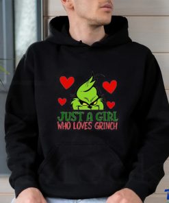 Just A Girl Who Loves Grinch Shirt