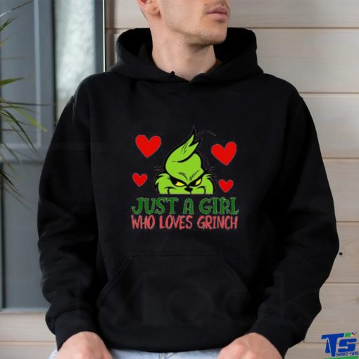 Just A Girl Who Loves Grinch Shirt