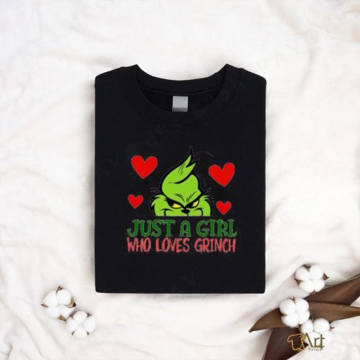 Just A Girl Who Loves Grinch Shirt