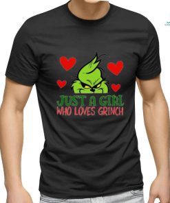 Just A Girl Who Loves Grinch Shirt