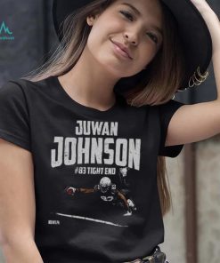 Juwan Johnson New Orleans TD Dive WHT Shirt