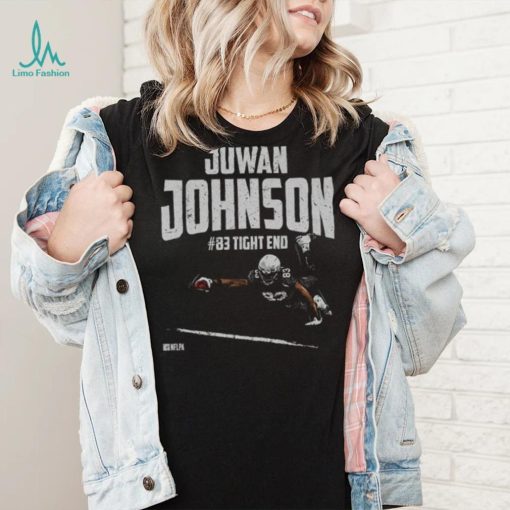 Juwan Johnson New Orleans TD Dive WHT Shirt