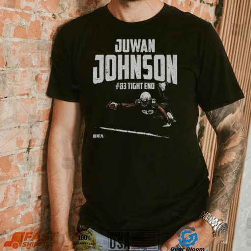 Juwan Johnson New Orleans TD Dive WHT Shirt