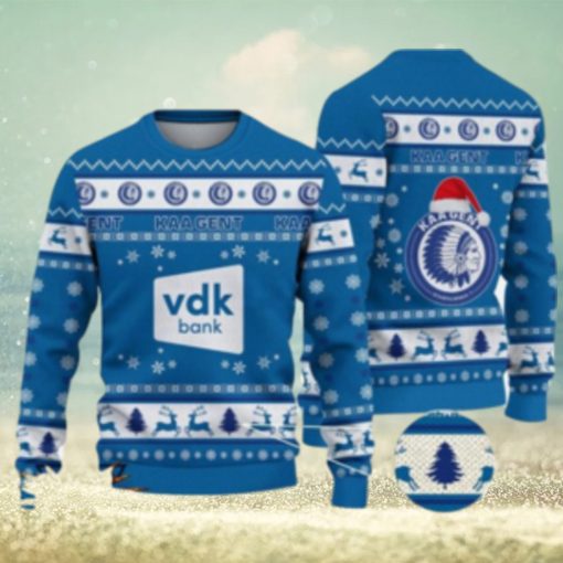 KAA Gent 3D Ugly Christmas Sweater For Men And Women Sport Fans