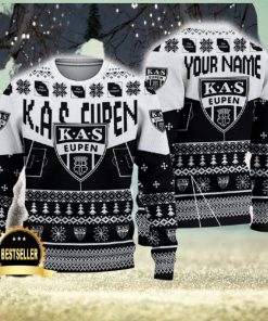 KAS Eupen Ugly Christmas Sweater Logo Custom Name Gift Fans