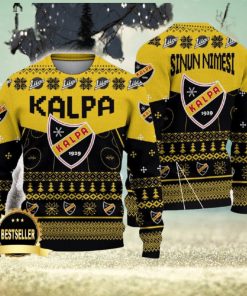 KalPa Ugly Christmas Sweater Logo Custom Name Gift Fans