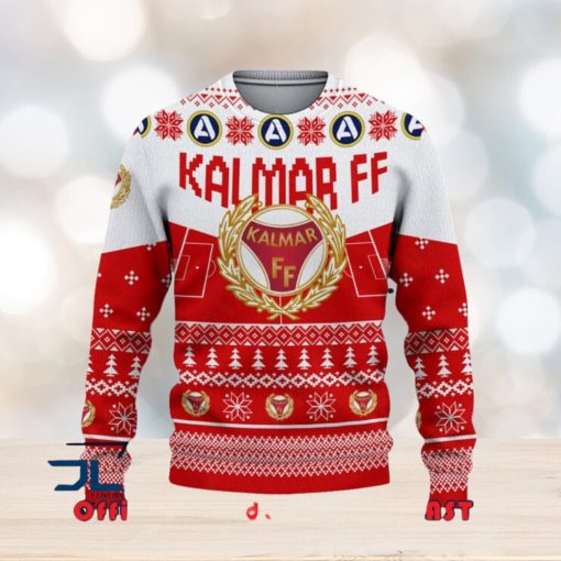 Kalmar FF Allsvenskan Sweden Ugly Sweater Christmas