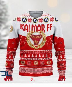 Kalmar FF Allsvenskan Sweden Ugly Sweater Christmas