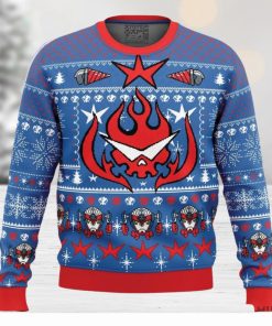 Kamina Tengen Toppa Gurren Lagann Ugly Christmas Sweater Holiday Gift Christmas Sweater