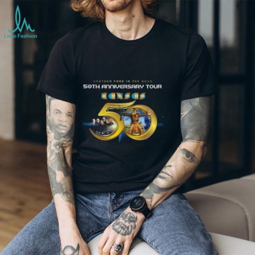 Kansas Band Tour 2023 Another Folk In The Road 50th Anniversary T Shirt