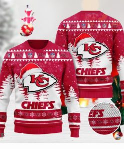 Kansas City Chiefs 3D Ugly Christmas Sweater