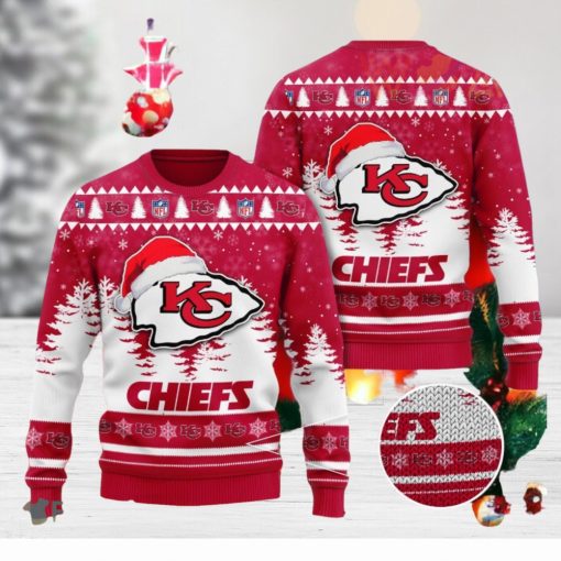 Kansas City Chiefs 3D Ugly Christmas Sweater