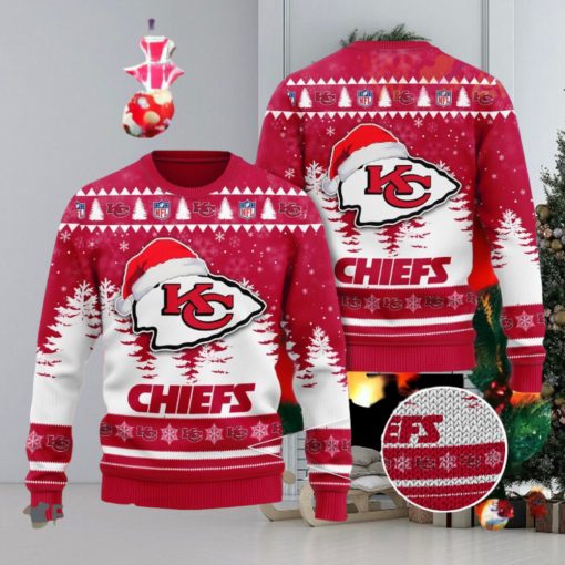 Kansas City Chiefs 3D Ugly Christmas Sweater