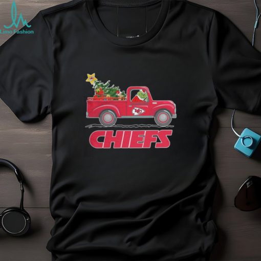 Kansas City Chiefs Christmas Grinch Drive Truck Classic T Shirt