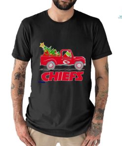Kansas City Chiefs Christmas Grinch Drive Truck shirt
