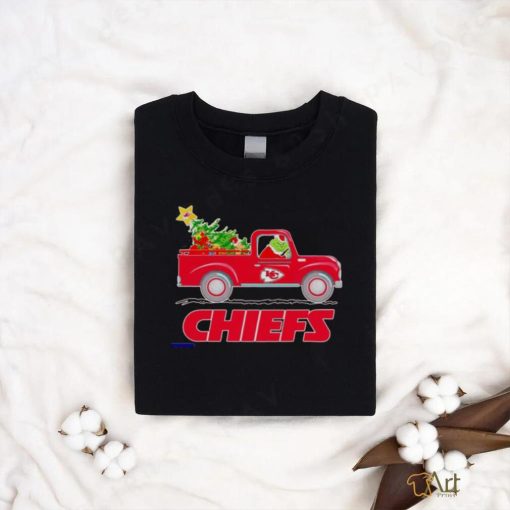 Kansas City Chiefs Christmas Grinch Drive Truck shirt