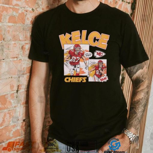 Kansas City Chiefs Comic Book Travis Kelce Shirt