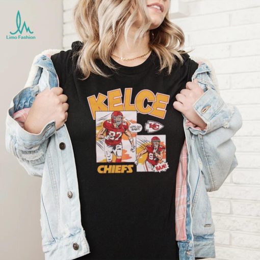 Kansas City Chiefs Comic Book Travis Kelce Shirt