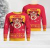 Kansas City Royals Logo Big Snowflake Pattern Ugly Christmas Sweater