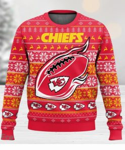 Kansas City Chiefs Fans 3D Sweater Christmas Gift Ugly Christmas Sweater