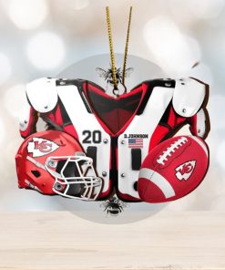 Kansas City Chiefs NFL Sport Ornament Custom Your Name And Number