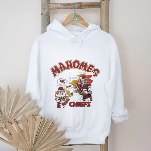 Kansas City Chiefs Patrick Mahomes said comic book art shirt