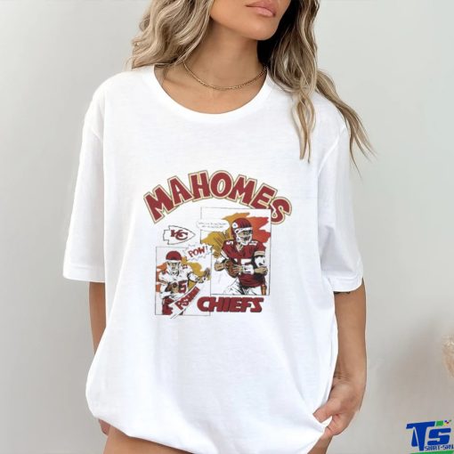 Kansas City Chiefs Patrick Mahomes said comic book art shirt