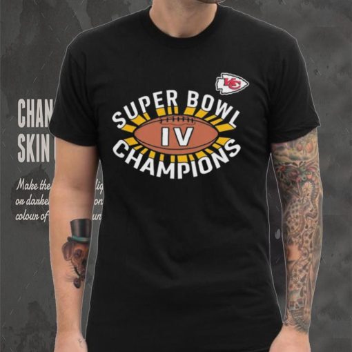 Kansas City Chiefs Super Bowl IV Champions t shirt