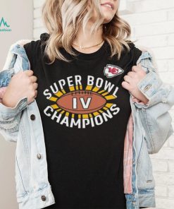 Kansas City Chiefs Super Bowl IV Champions t shirt