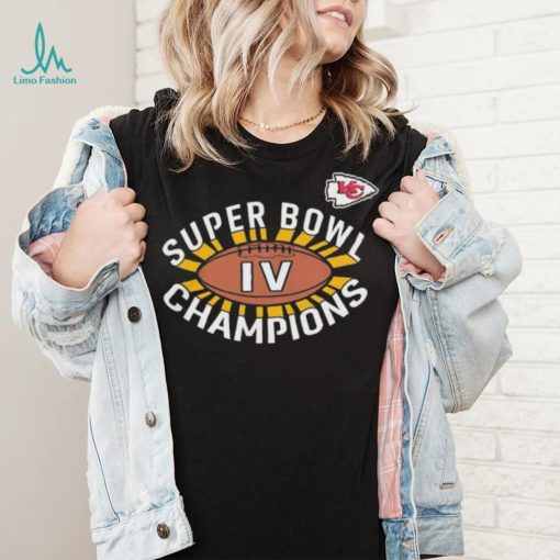 Kansas City Chiefs Super Bowl IV Champions t shirt