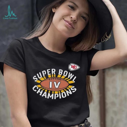 Kansas City Chiefs Super Bowl IV Champions t shirt